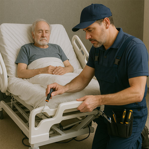 تعمیر تخت بیمارستانی در منزل